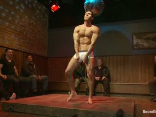 Sexy Latin Stripper Is HumiLiated And Used As A Sex Object In Front Of A Horny Crowd.