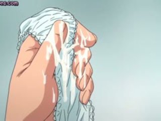 Gigantic breasted anime nena