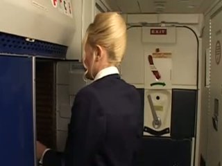 uniforme, stewardess