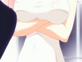 Sexy loira anime boneca fucks boner com enorme mamas