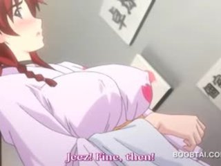 Rousse hentaï mignonne hottie giving mésange emploi en anime vidéo