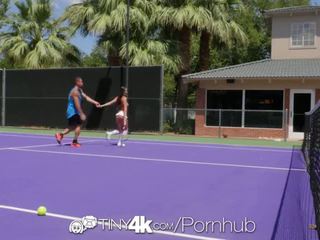 Tiny4K - Tennis student Lily Adams is fucked by her instructor