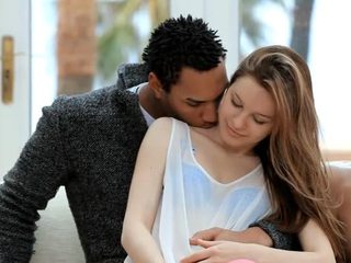 blowjob, schwarzen schwanz, interracial