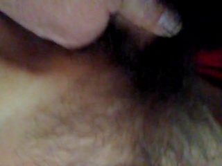 Fucking the Cum out of Mommies Hairy Cum Filled Pussy