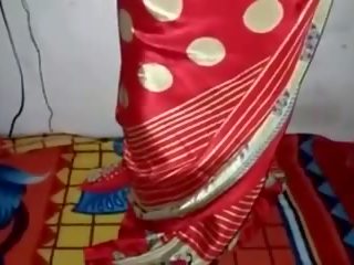 Satijn zijde saree meid, gratis indisch porno video- 33