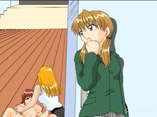 Anime sex in sports school