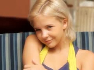 Petite 18yo Blondie Fingering Herself