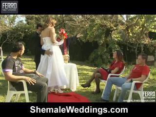 Shemale Weddings Proudly Presents Senna, Camile, Patricia_bismarck In Porn Scene