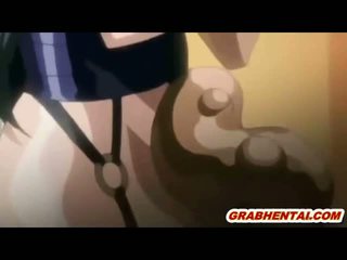 Japans schoolmeisje hentai met bouncing tieten tentacles