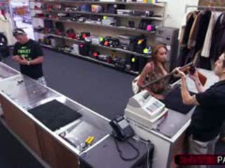 Busty Woman Gets Owned By Pawnshop Owner