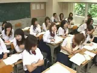 اليابانية حجرة الدراسة الرجيج و سخيف في مدرسة t فيديو