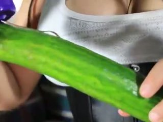 A Big Cucumber, Weed and Daisy Dabs