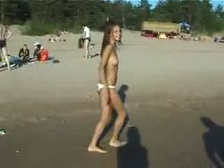 beach, public, nude