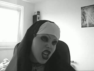 गोथिक तैनात, लड़कियां फक्किंग, पूर्ण nun चलचित्र