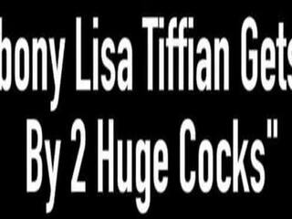 বিশাল dicks alex legend & chris strokes dp আবলুস lisa tiffian!