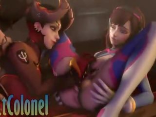 Girls in Overwatch have sex