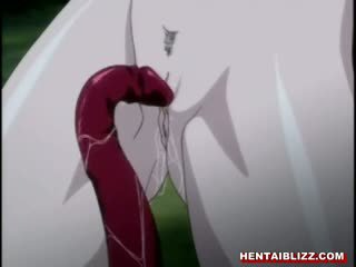 Japanese Hentai Cutie Caught And Hot Drilled By Tentacles