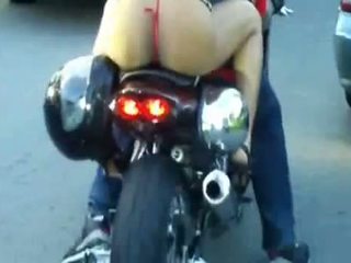 Thong On Bike