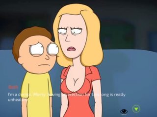 Rick और morty&colon; एक रास्ता वापस home- beth होती हे lonely और wants को चूसना