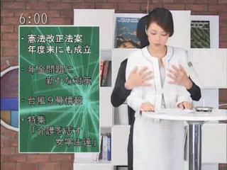 Japoniškas moteris fucks apie televizija