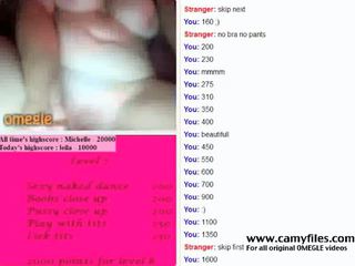 Omegle Girl Strips For Game