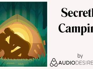 Secretly camping (erotic audio porno para mujeres, sexy asmr)