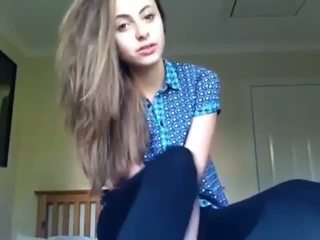 British amateur webcam teen model