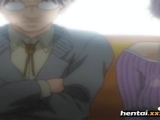 Nerd gets 迪克 之間 巨乳 辣妹 奶 - boobalicious - hentai.xxx