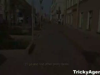Tricky Agent - Fucked on cam for the first times