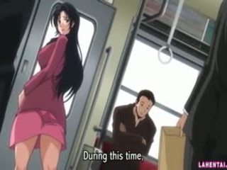 Liels titted hentai skaistule gets fingered un fucked