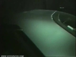 Público carro sexo apanhada por infrared camera